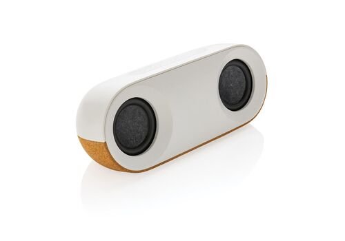 Oregon RCS recycled plastic and cork 10W speaker, brown