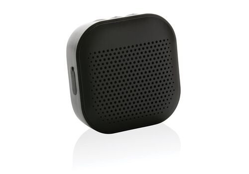 RCS recycled plastic Soundbox 3W speaker, black