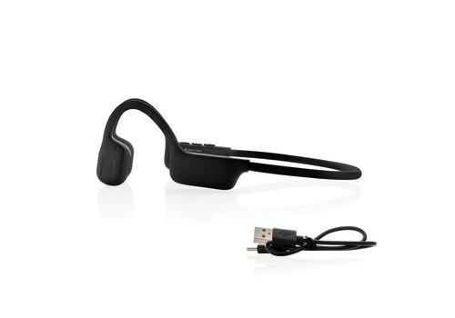 Urban Vitamin Glendale RCS rplastic air conductive headphone, black