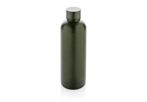 Impact RCS recycled stainless steel vacuum bottle, green