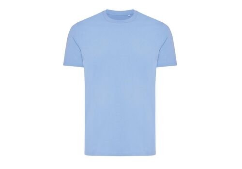 Iqoniq Bryce recycled cotton t-shirt, sky blue