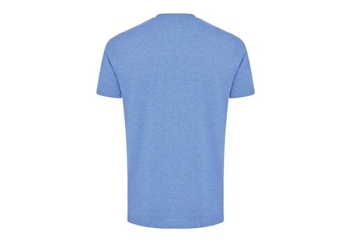 Iqoniq Manuel recycled cotton t-shirt undyed, heather blue