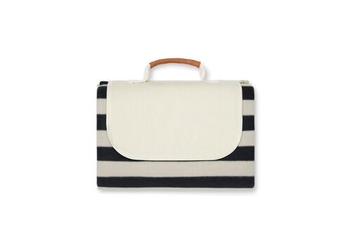 VINGA Alba GRS RPET picnic blanket, black