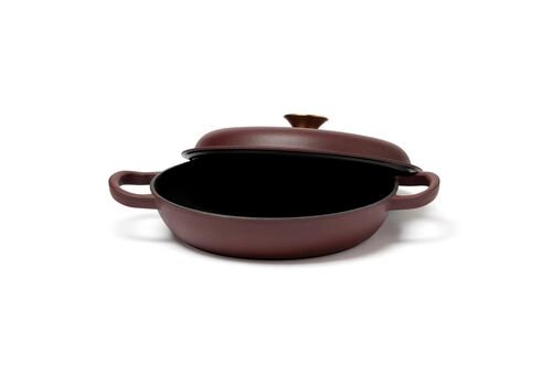 VINGA Monte enameled cast iron sauté pan, burgundy
