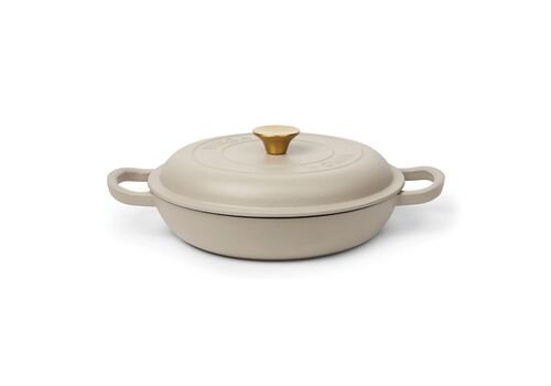 VINGA Monte enameled cast iron sauté pan, grey