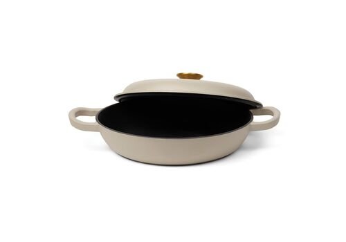 VINGA Monte enameled cast iron sauté pan, grey