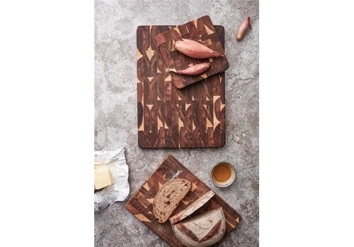 VINGA Cotomino end-grain cutting board, medium, brown