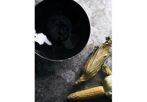 VINGA Nomimono deep bowl, 30 cm, black