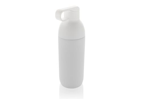 Flow RCS recycled stainless steel vacuum bottle, white