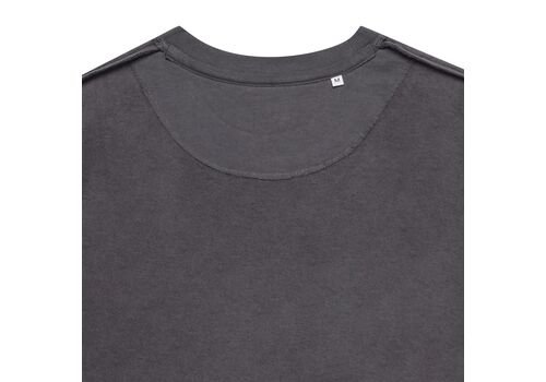 Iqoniq Zion recycled cotton crew neck, anthracite