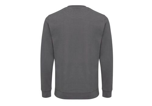 Iqoniq Zion recycled cotton crew neck, anthracite