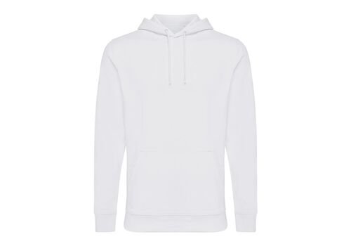 Iqoniq Jasper recycled cotton hoodie, white