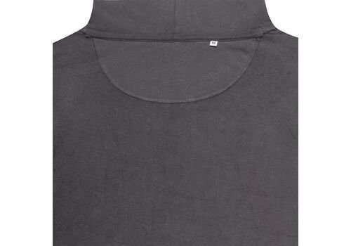 Iqoniq Jasper recycled cotton hoodie, anthracite