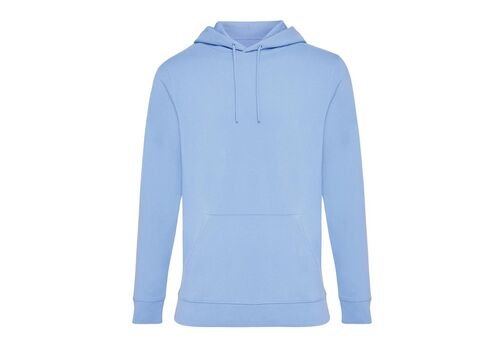 Iqoniq Jasper recycled cotton hoodie, sky blue