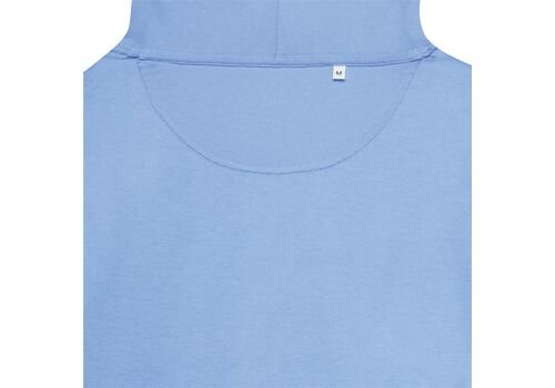 Iqoniq Jasper recycled cotton hoodie, sky blue