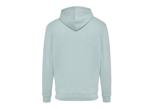 Iqoniq Jasper recycled cotton hoodie, iceberg green