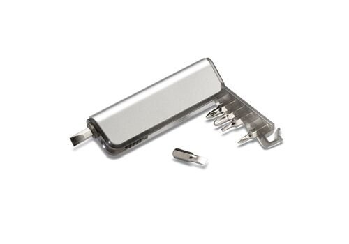 Įrankių laikiklis ir LED žibintuvėlis