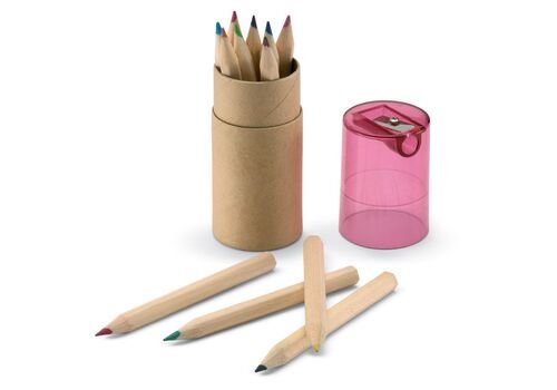 12 spalvotų pieštukų