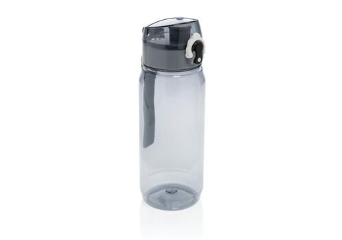 Yide RCS Recycled PET leakproof lockable waterbottle 600ML, black