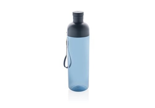 Impact RCS recycled PET leakproof water bottle 600ML, navy