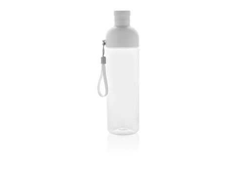 Impact RCS recycled PET leakproof water bottle 600ML, white