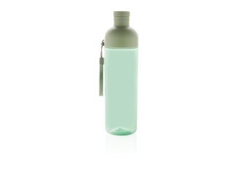 Impact RCS recycled PET leakproof water bottle 600ML, green