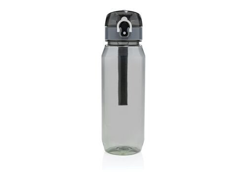 Yide RCS Recycled PET leakproof lockable waterbottle 800ML, black