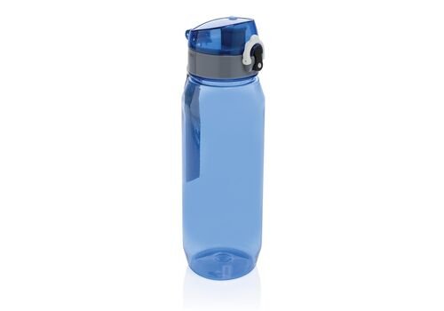 Yide RCS Recycled PET leakproof lockable waterbottle 800ML, blue