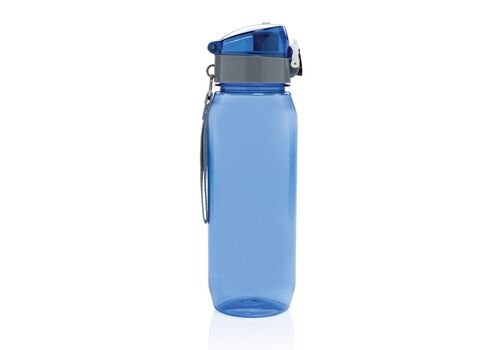 Yide RCS Recycled PET leakproof lockable waterbottle 800ML, blue