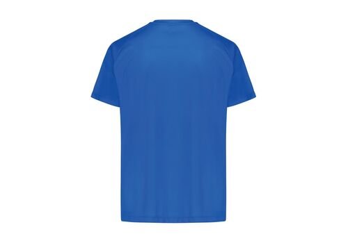 Iqoniq Tikal recycled polyester quick dry sport t-shirt, royal blue