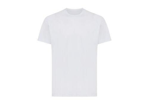 Iqoniq Tikal recycled polyester quick dry sport t-shirt, light grey