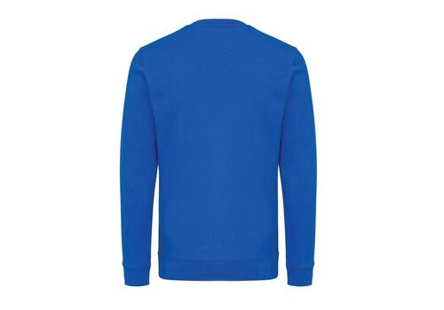 Iqoniq Zion recycled cotton crew neck, royal blue
