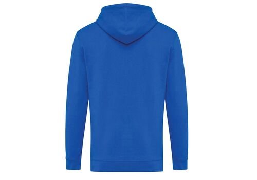 Iqoniq Jasper recycled cotton hoodie, royal blue