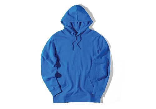 Iqoniq Jasper recycled cotton hoodie, royal blue