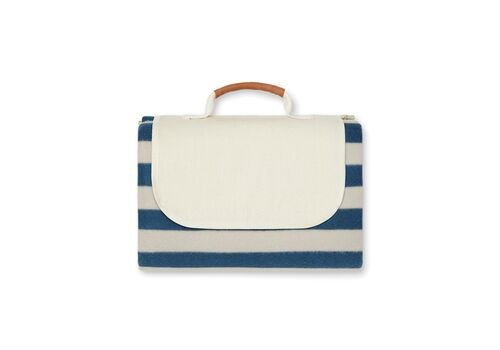 VINGA Alba GRS RPET picnic blanket medium, navy