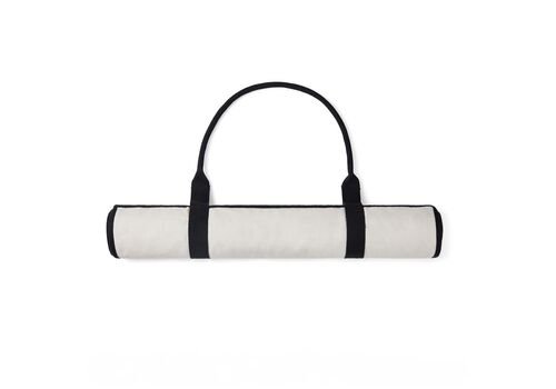 VINGA Volonne AWARE™ recycled canvas beach mat, off white