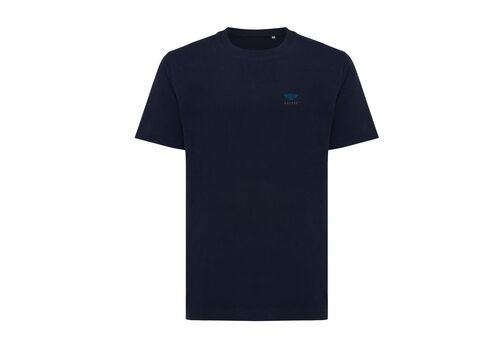 Iqoniq Kakadu relaxed recycled cotton t-shirt, navy