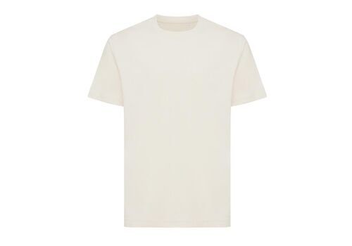 Iqoniq Kakadu relaxed recycled cotton t-shirt, natural raw