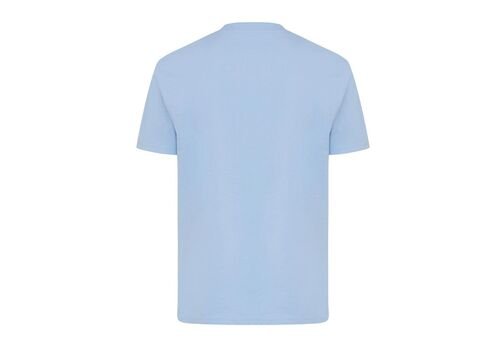 Iqoniq Sierra lightweight recycled cotton t-shirt, sky blue