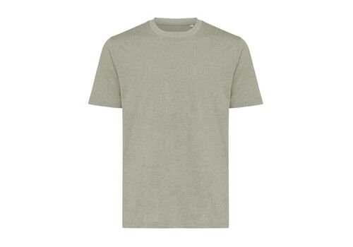 Iqoniq Sierra lightweight recycled cotton t-shirt, light heather green