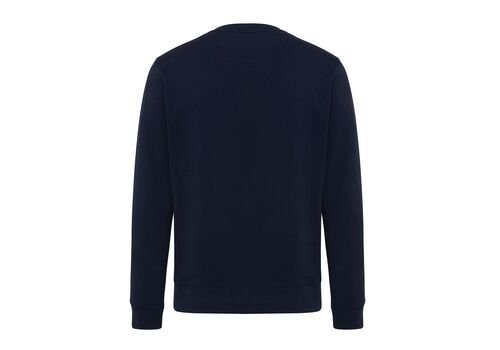 Iqoniq Etosha lightweight recycled cotton crew neck, navy