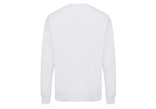 Iqoniq Etosha lightweight recycled cotton crew neck, white