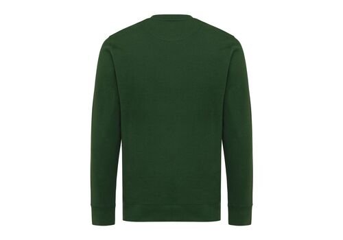 Iqoniq Etosha lightweight recycled cotton crew neck, forest green