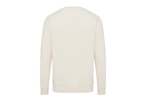 Iqoniq Etosha lightweight recycled cotton crew neck, natural raw