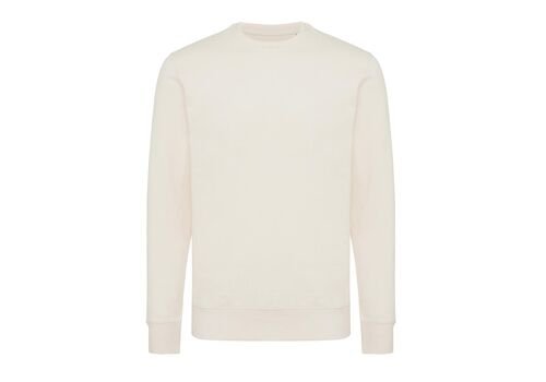 Iqoniq Etosha lightweight recycled cotton crew neck, natural raw