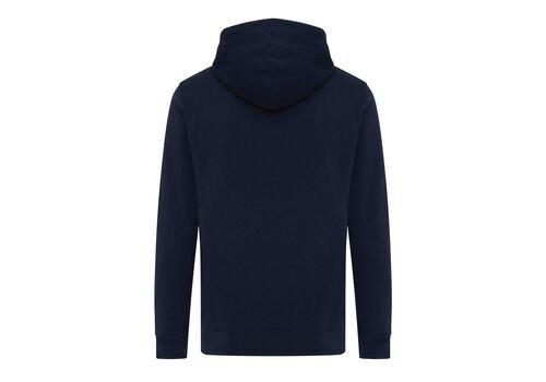 Iqoniq Rila lightweight recycled cotton hoodie, navy