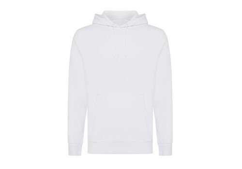 Iqoniq Rila lightweight recycled cotton hoodie, white