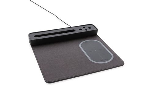 Pelės kilimėlis su belaidžiu įkrovikliu, 5W