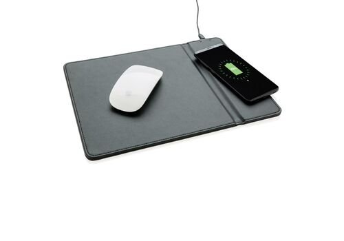Pelės kilimėlis su belaidžiu įkrovikliu, 5W