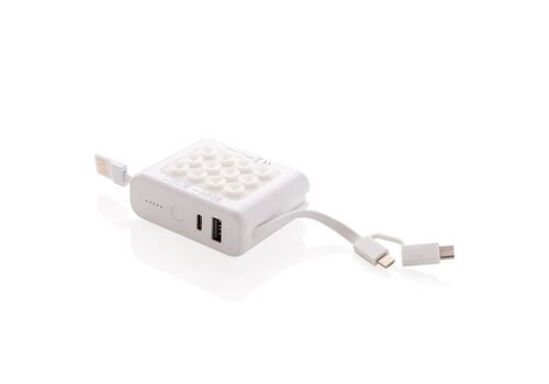 Išorinė baterija su belaidžio įkrovimo funkcija 5.000 mAh, 5W